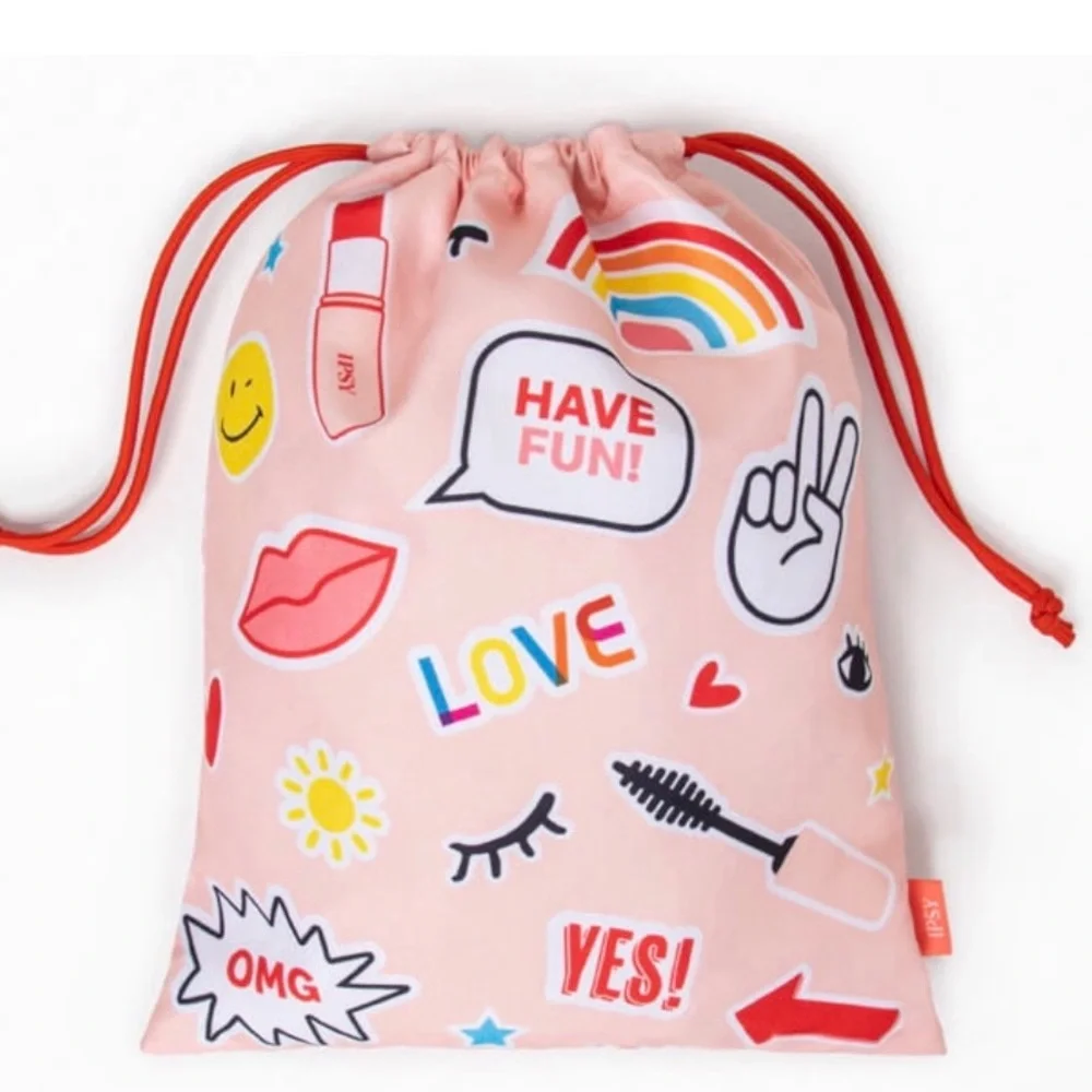 Ipsy Playful 'Do You' Cosmetics Glam Pouch Bag